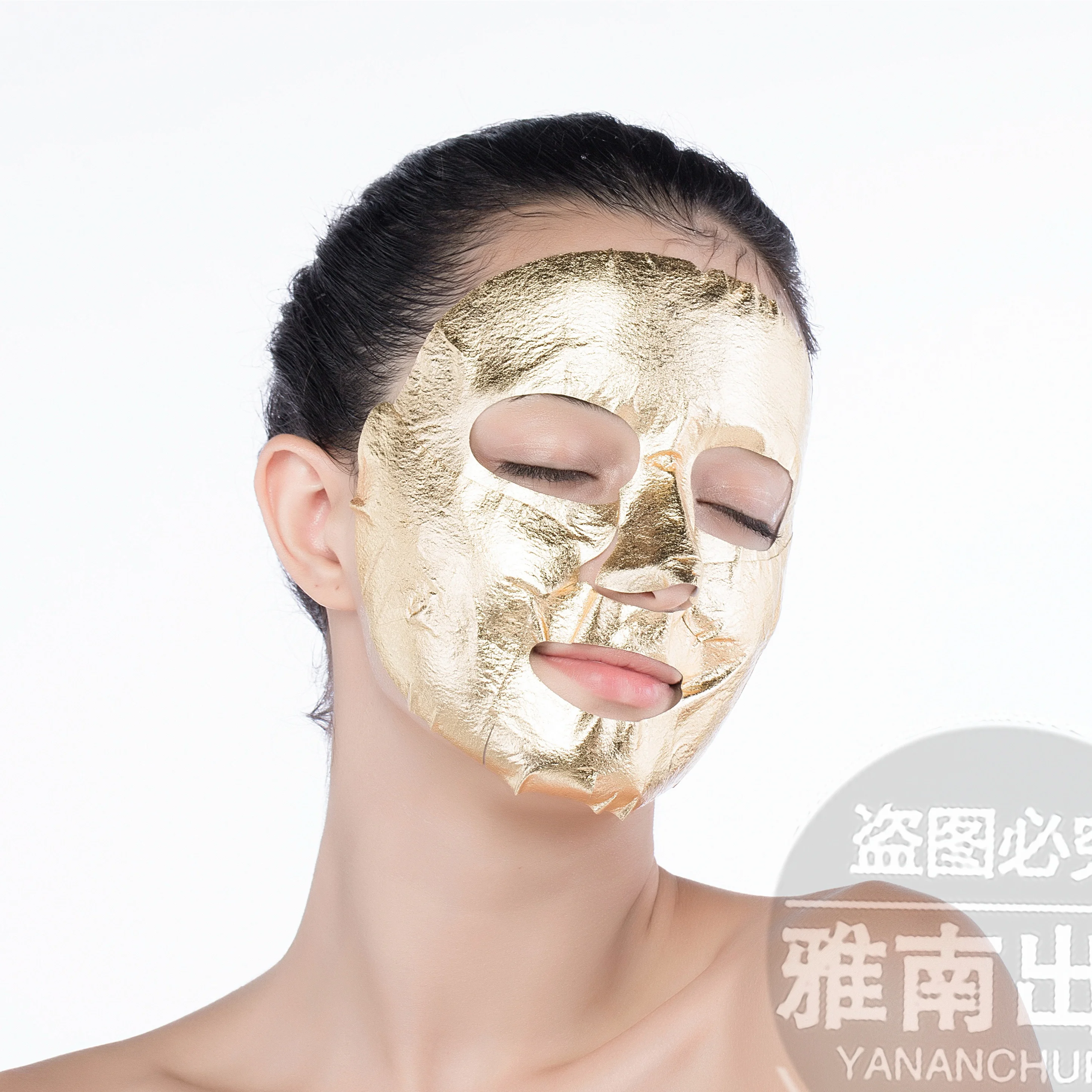 Factory direct sales Golden dry mask sheet facial mask paper korea mask sheet