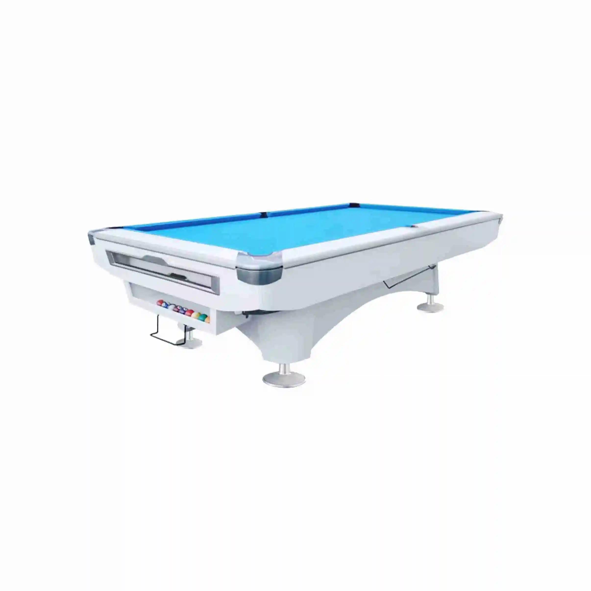 Over 30 Years Unisex Nine-Ball Pool Table Perfect Quality and High-Performance Custom Size with Slate Cushion for Sports