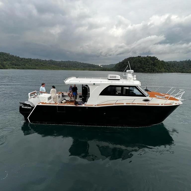 10m High Speed Luxury Fishing Boats Made in China Aluminum Saltwater Catamaran Boat for Sale