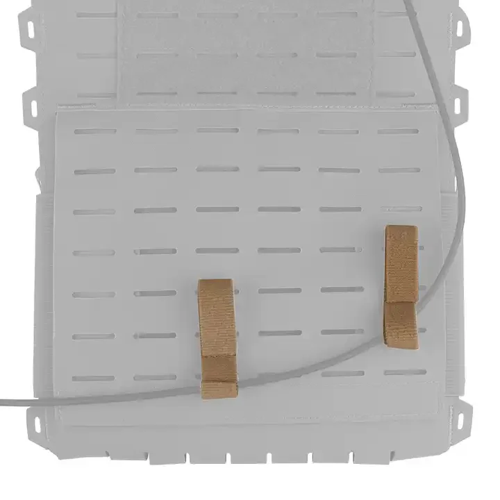 Hook & Loop Cable Ties 6PCS Reusable Fastening Wire Organizer Cord Rope Holder Fit MOLLE System