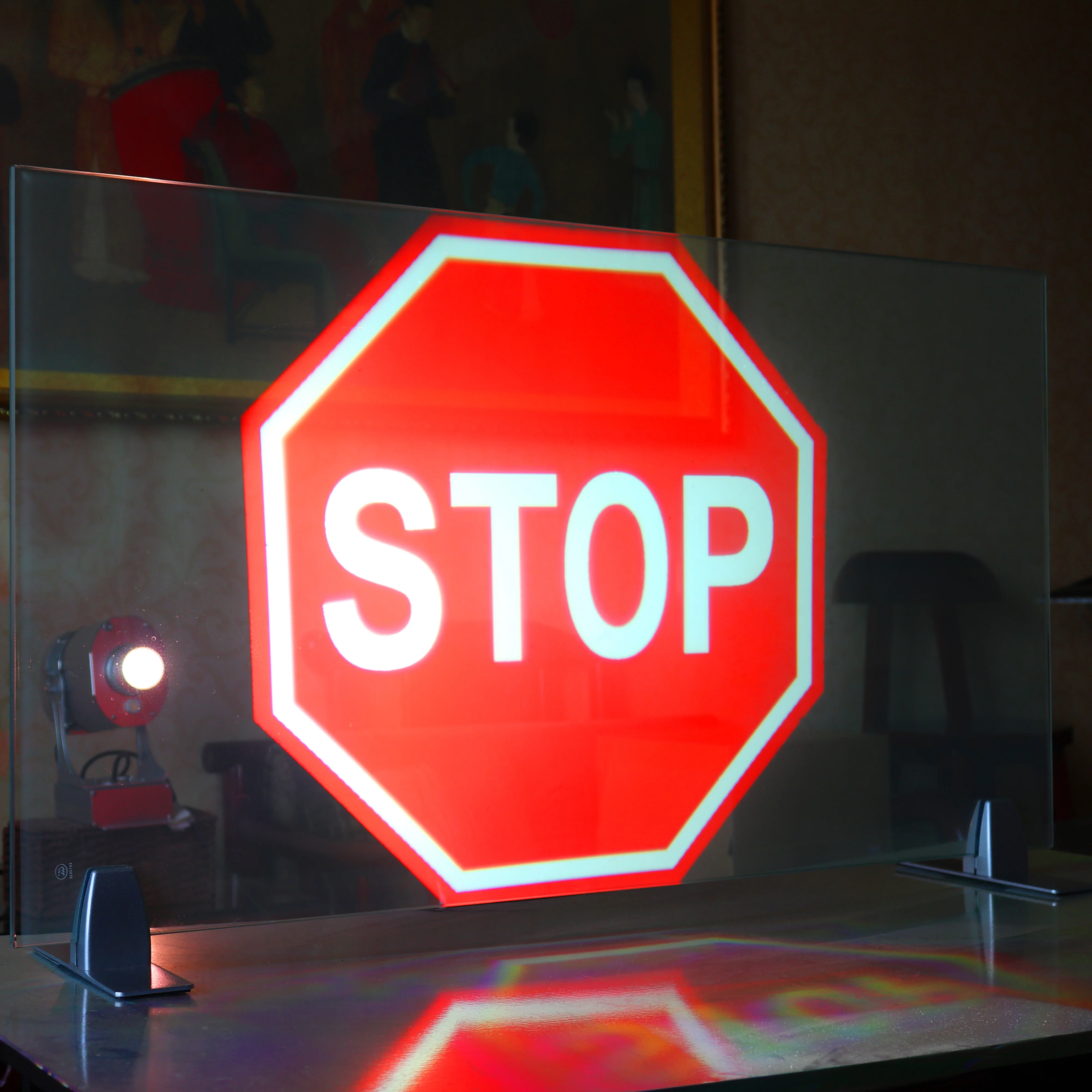 business sign custom led logo shop sign projector board outdoor advertising