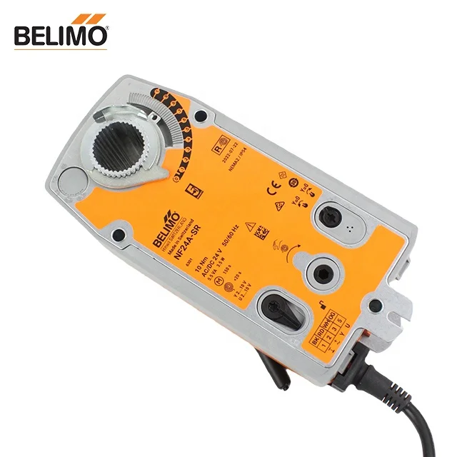 Switzerland BELIMO original NF24A-SR Rotary actuator fail-safe 10 Nm AC/DC 24 V 150 s IP54 Position feedback in stock  CE