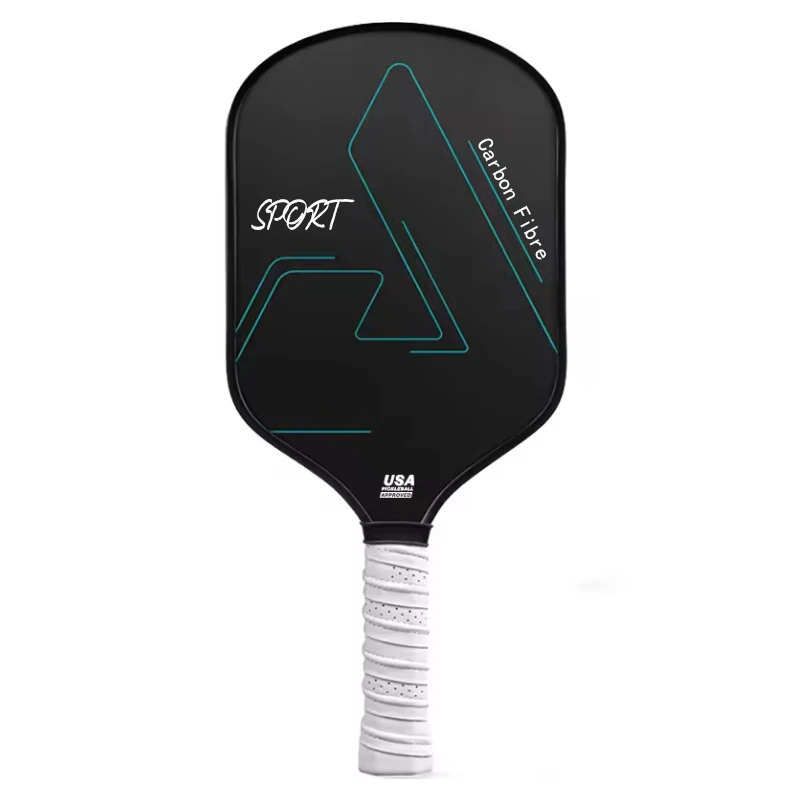 2024 hybrid t700 carbon pickleball paddle silicone rings pickleball paddles elongated thermoformed pickleball paddle