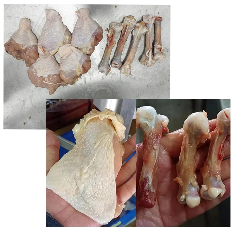Leg Thigh Meat Bone Separator Boneless Chicken Legs Separating Machine Poultry Chicken Leg Deboner Machine