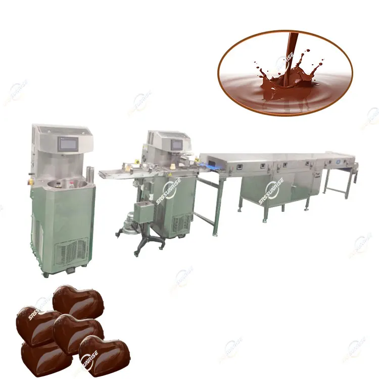 Простая в эксплуатации машина для производства шоколада вибрационный промышленный фонтан изготовления монет аппарат закалки