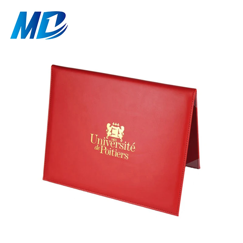  Leatherette Certificate Holder Cover for