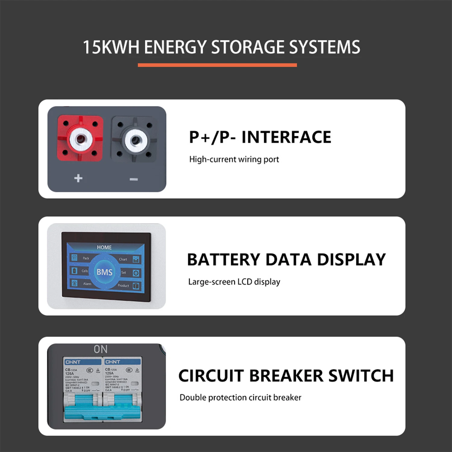 51.2 51V  15 Kwh Lifepo4 Battery Poland 48 Volt 280Ah Cell 300Ah 280 Ah Bateria 48V Lifepo4 100A 300 Ah