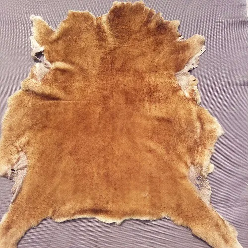 Australian sheep genuine shaped skin fur