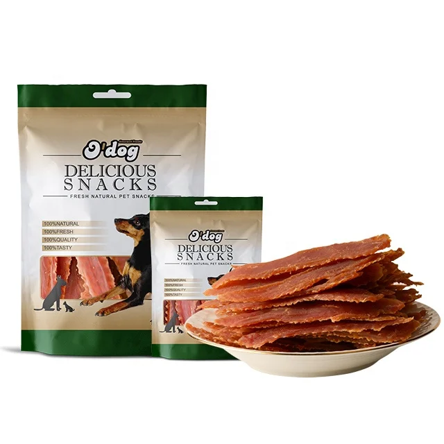 Original duck meat jerky 100% natural dog food pet snacks dog treats OEM  wholesale pet food private label duck meat fillet