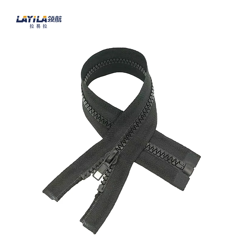 Long Chain Different Types Plastic Zipper For Jackets