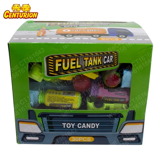 Hot Selling Funny Fuel Tank Car Candy Toy