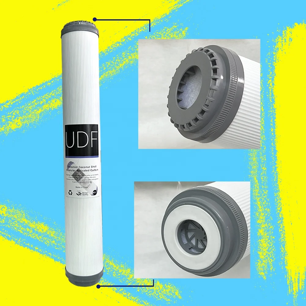 Universal RO Post Water Filter Granular Activated Carbon Block GAC UDF CTO filter Cartridge