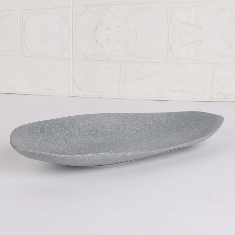 special shape plate irregular ceramic bakeware High temperature resistance and no deformation porcelain Square baking dish