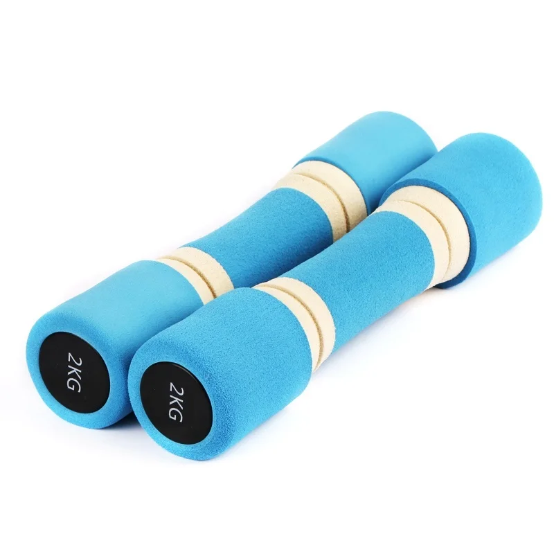 1.5KG Fitness Equipment Home Sports Equipment Iron Dumbbell Foam Handle Dumbbells Set for Children Kids