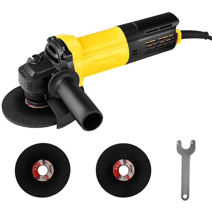 ZY Sales promotion Angle Grinder Professional Quality 750W Small Body Machine Multifunction 4.5inch Electric Hand Grinder