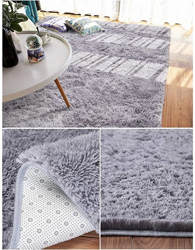 Anti slip Soft Baby Children Play Mat Gym Floor Large Carpet Shaggy Living Room Area Rug