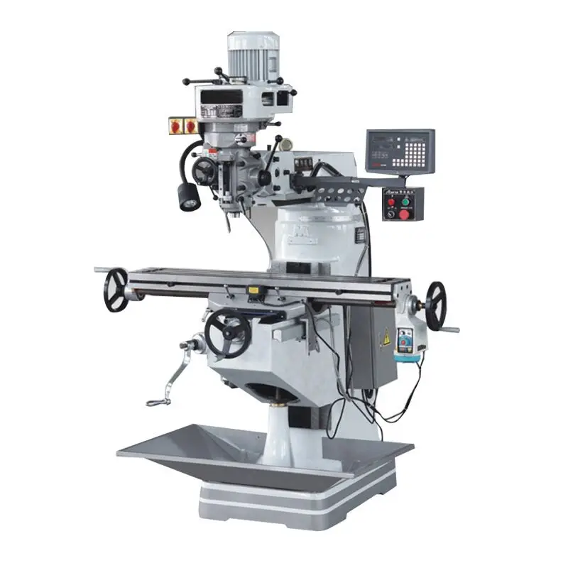  Изысканная конструкция настольная фрезерная машина X Axis Power Feed используется в машиностроительных ремонтных