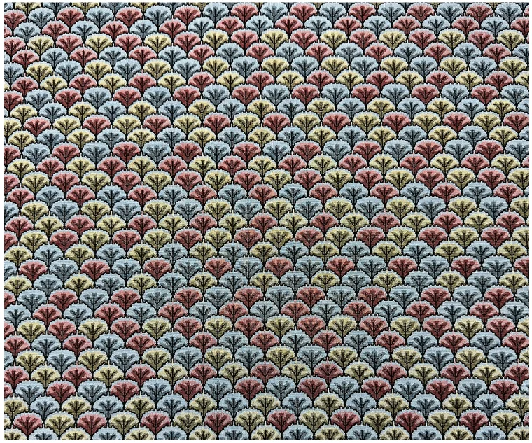 High definition shell pattern European yarn-dyed high density jacquard jacket suit