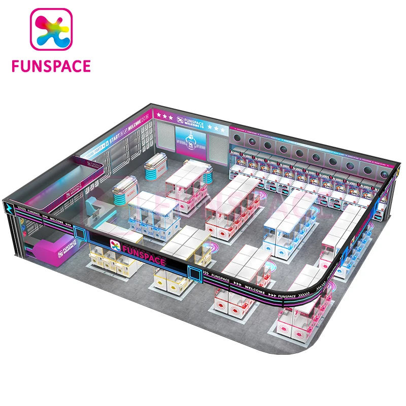Funspace Wholesale Boutique Gift Shop Machine Coin Operation Claw Machine Toy Doll Crane Game Machine