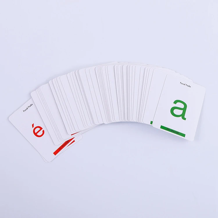 High quality portable Game Card Study Card High Quality Wholesale Printing Other Educational Toys