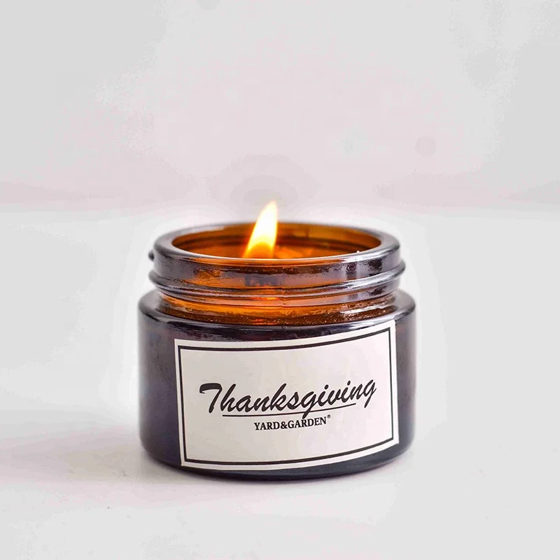 
Jar Candle In Glass Luxury Customized Custom Flower Handmade Oem Box Art Logo Packaging soy wax 