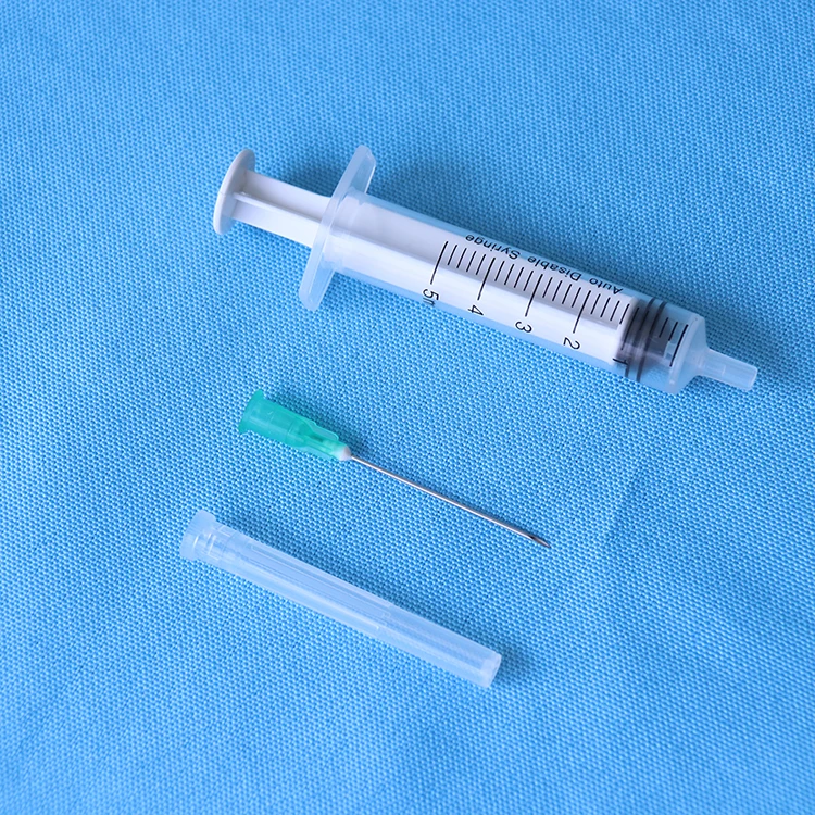 Medical Syringe Eo Sterile Latex-Free Disposable Luer Lock Screw Auto-Disable 1ml Syringe With Needle
