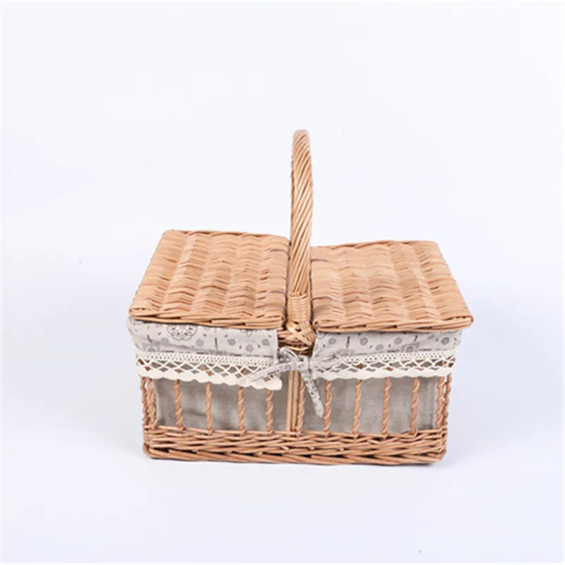 
 Корзина для пикника из натуральной ивы высокого качества  