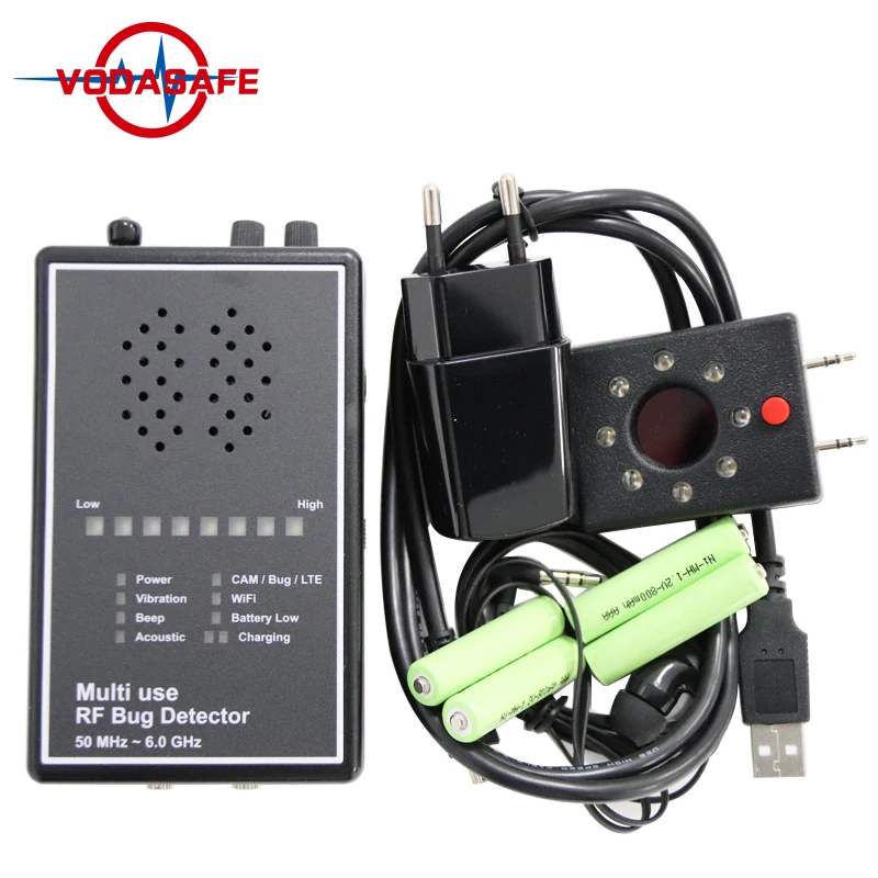 Multi-function RF Bug detector WiFi Signal detector Audio signal verification camera detector