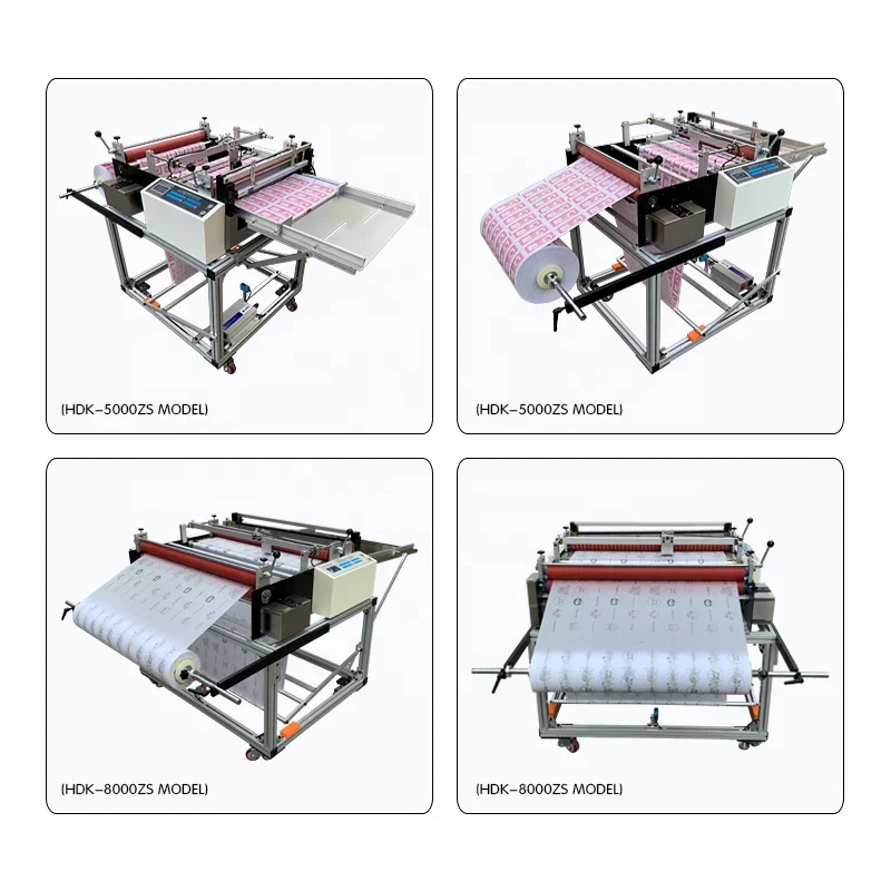 China sells high quality automatic electric eye positioning PVC cutting machine PET film slicer PE film cutting machine
