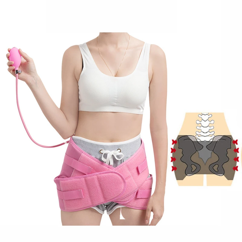Inflatable Postpartum Pelvic Recovery Belt Women Slimming Compression Waist Abdomen Belly Belt with Airbags Pneumatic