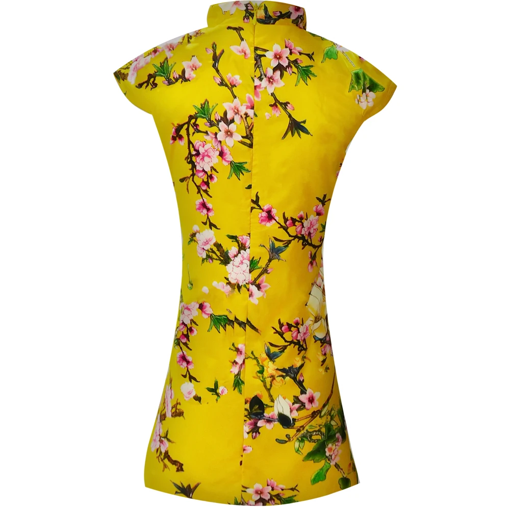 
New Design Chinese Traditional Slimming Cheongsam Qipao For Kids 