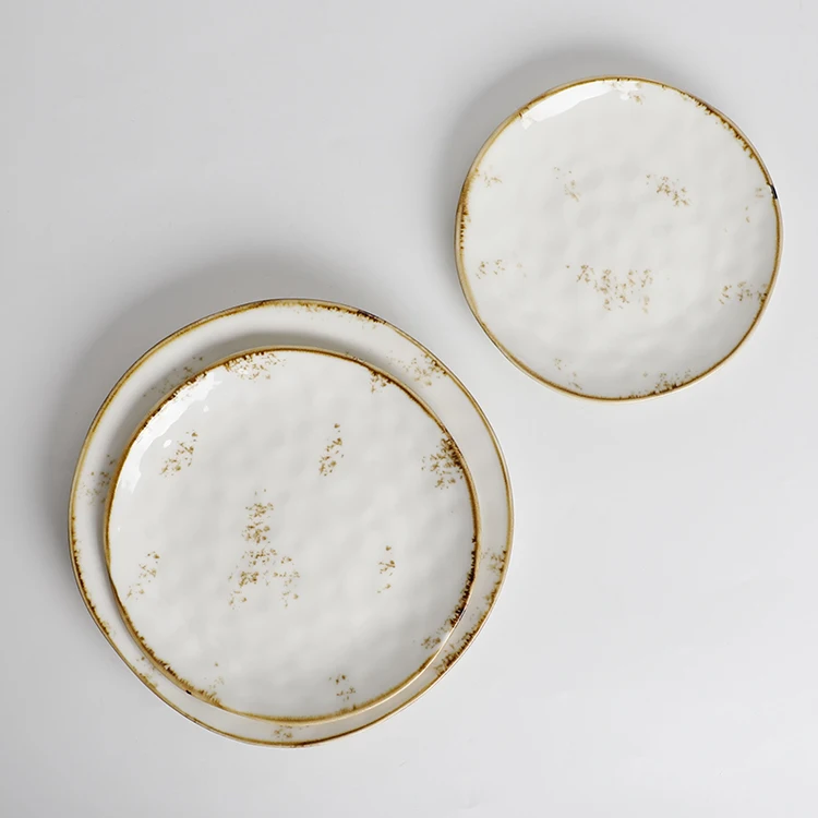 Turkish Porcelain Dinnerware Food Restaurant Kitchen Ware Plates, Ceramic Latte Cup Set