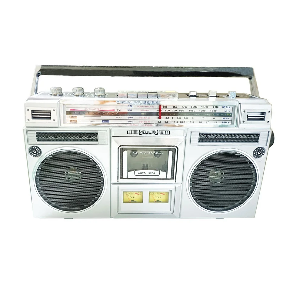 Walkman MUSIC MP3 Player MP3 Music Player 10W SPEAKER  Support TF Card CASSETTE RECORD PLAYER FM AM SW RADIO