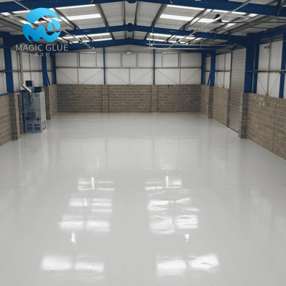 Factory New Materials AB Epoxy Concrete Floor  Industrial Painting