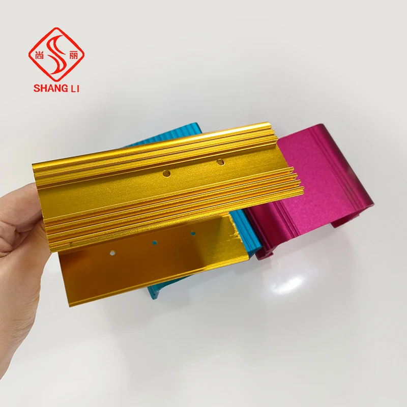 Extrusion Profiles Electronic Enclosure Cnc Machining Manufacturer Anodize Cnc Industrial Extruded Custom Aluminum Price Alloy