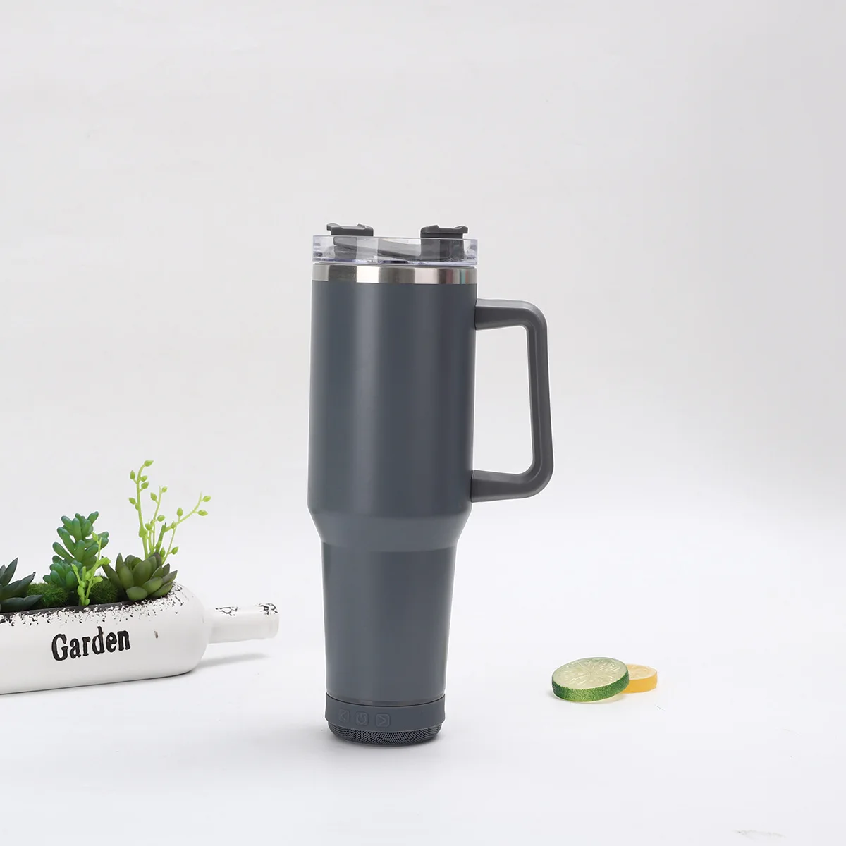 40oz bluetooth speaker tumbler with bluetooth travel 40oz stainless steel tumbler insulated water bottle