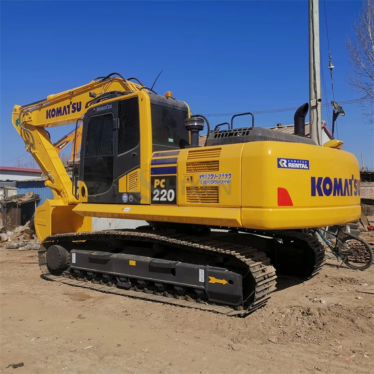 Used Excavator Widely Used in Various Field or Construction Works Used Komatsu PC200-8 on Sale