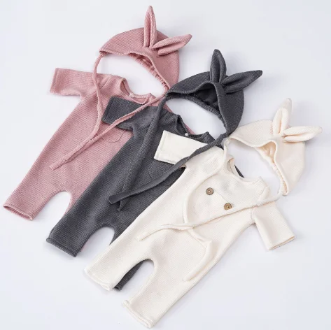 Neonatal photography costume props Bunny jumpsuit photo studio photo shoot