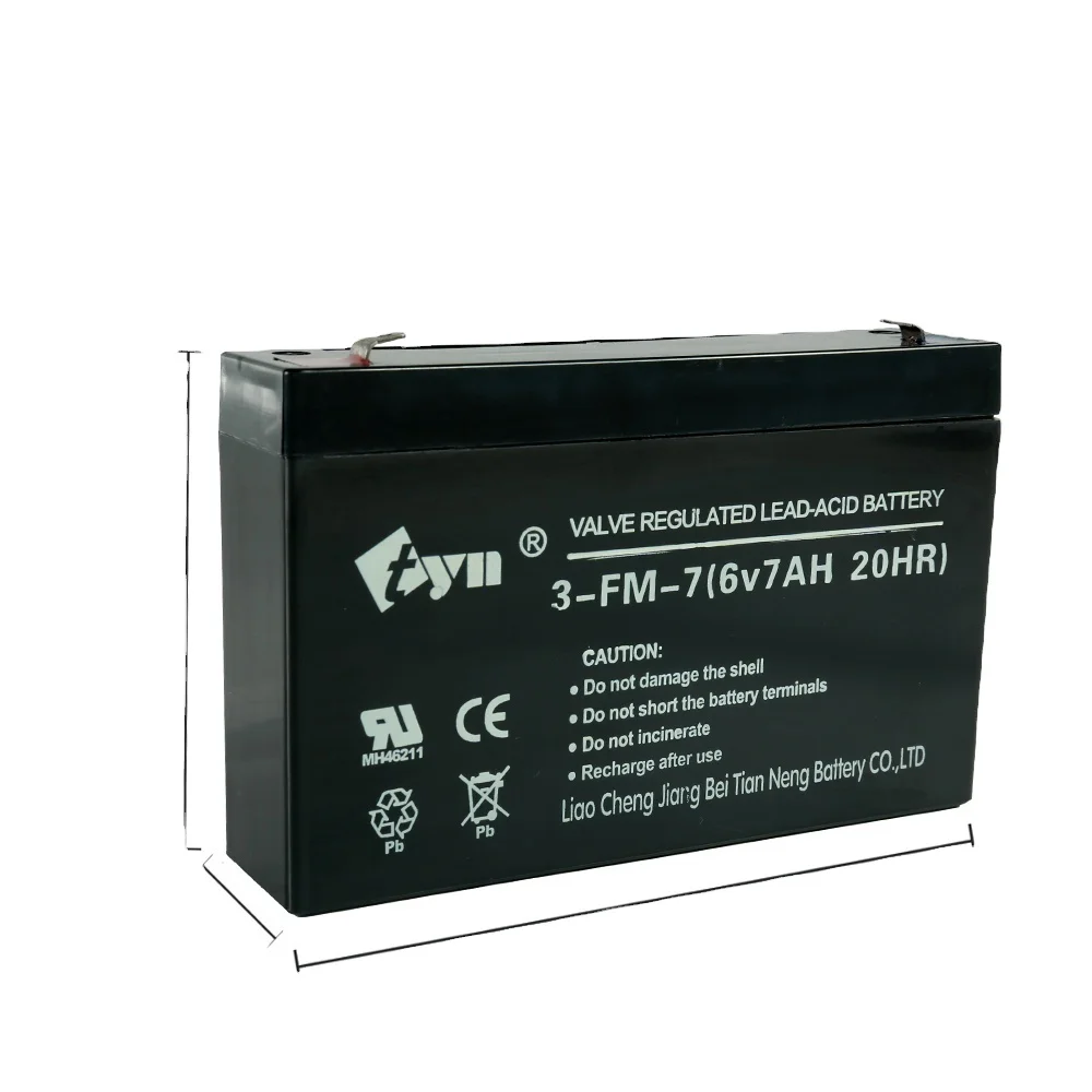 Compact 12V 7AH Lead Acid Battery for Electric Wheelchairs and Mobility Devices