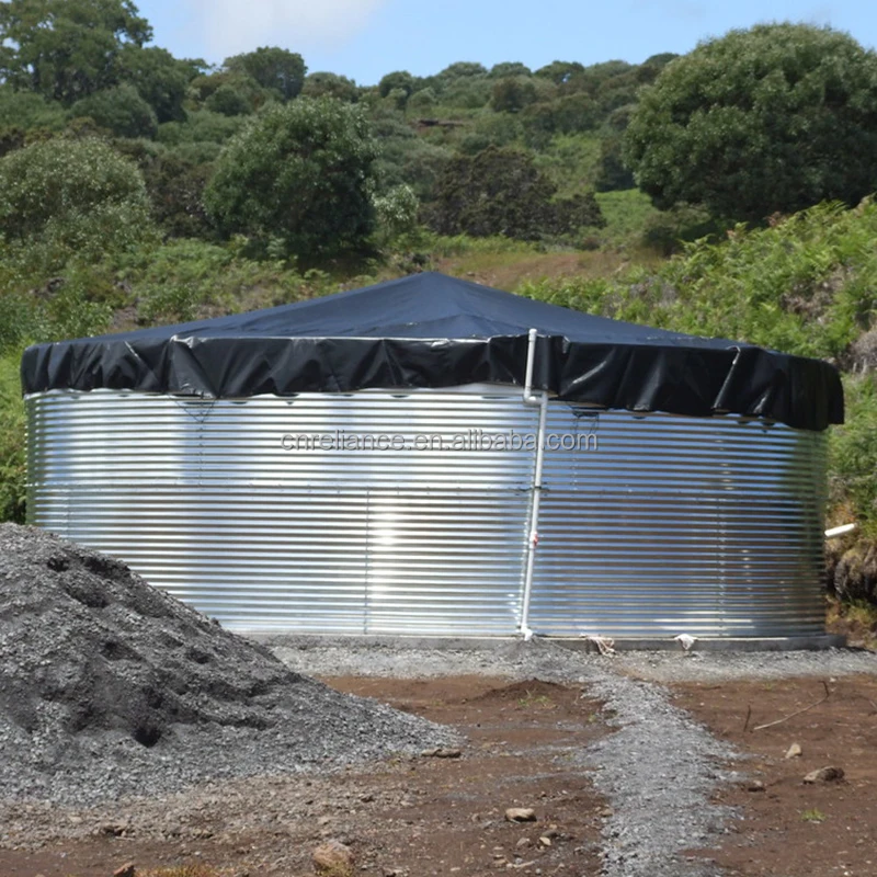 Fish Tank Bolted Corrugated Steel Galvanized Storage Tank Fish Tank