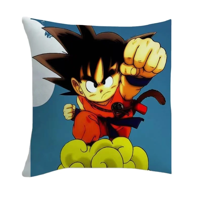Humor Cartoon Anime Polyester Pillowcase Sofa Car Bedroom Decor