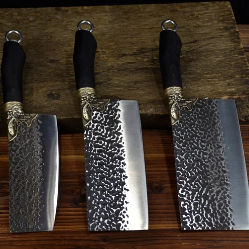 Yangjiang hot push Damascus knife forging knife vg10 stainless steel 5-piece kitchen knife set