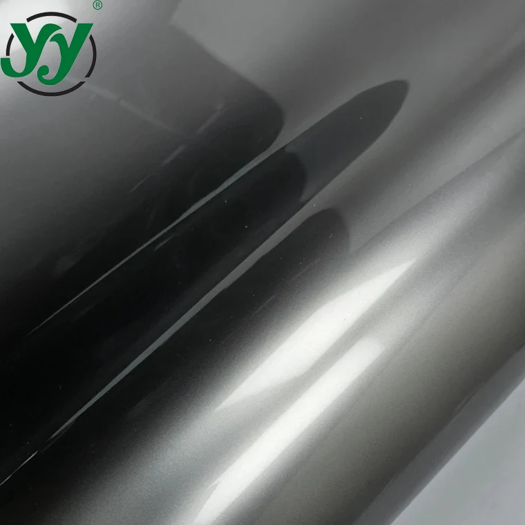 High Glossy Liquid Metallic Silver Adhesive Vinyl Car Decals for Vehicle Wrapping Foil Sticker