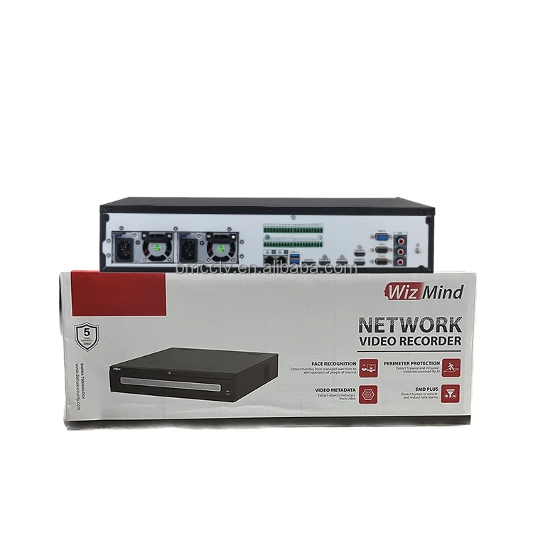 32 Channels AI Face Detection Recognition NVR NVR608RH-32-XI NVR608H-32-XI Dahua 32-ch 4K NVR