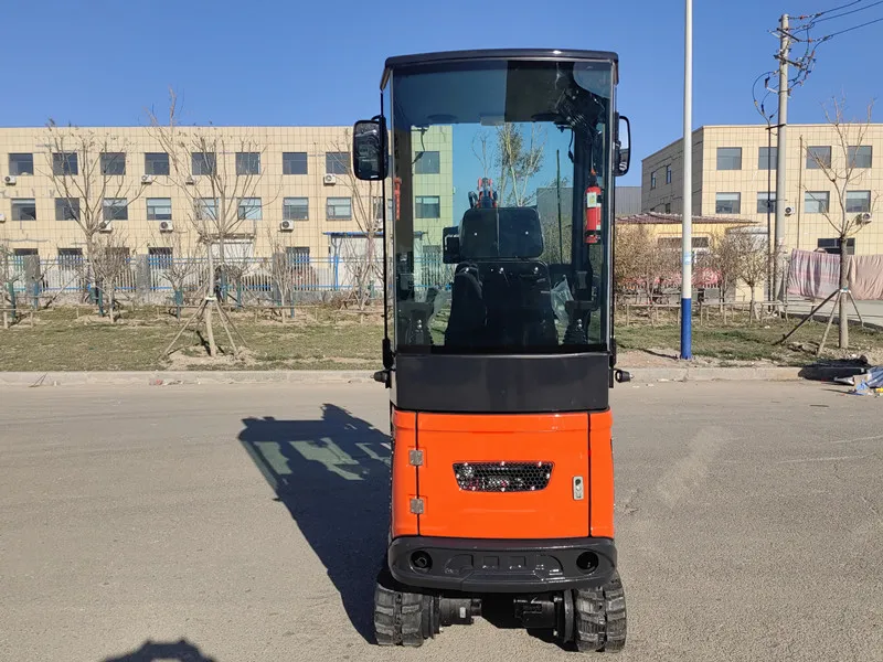 LX12-9B 1200kg mini excavator with close cabin cheap excavator for sale
