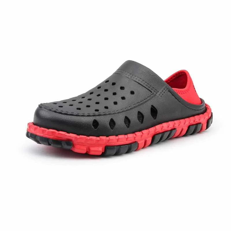 Новые продукты Eva материал Нескользящая толстая подошва мужские сандалии Летняя садовая обувь мужские пляжные уличные Сабо