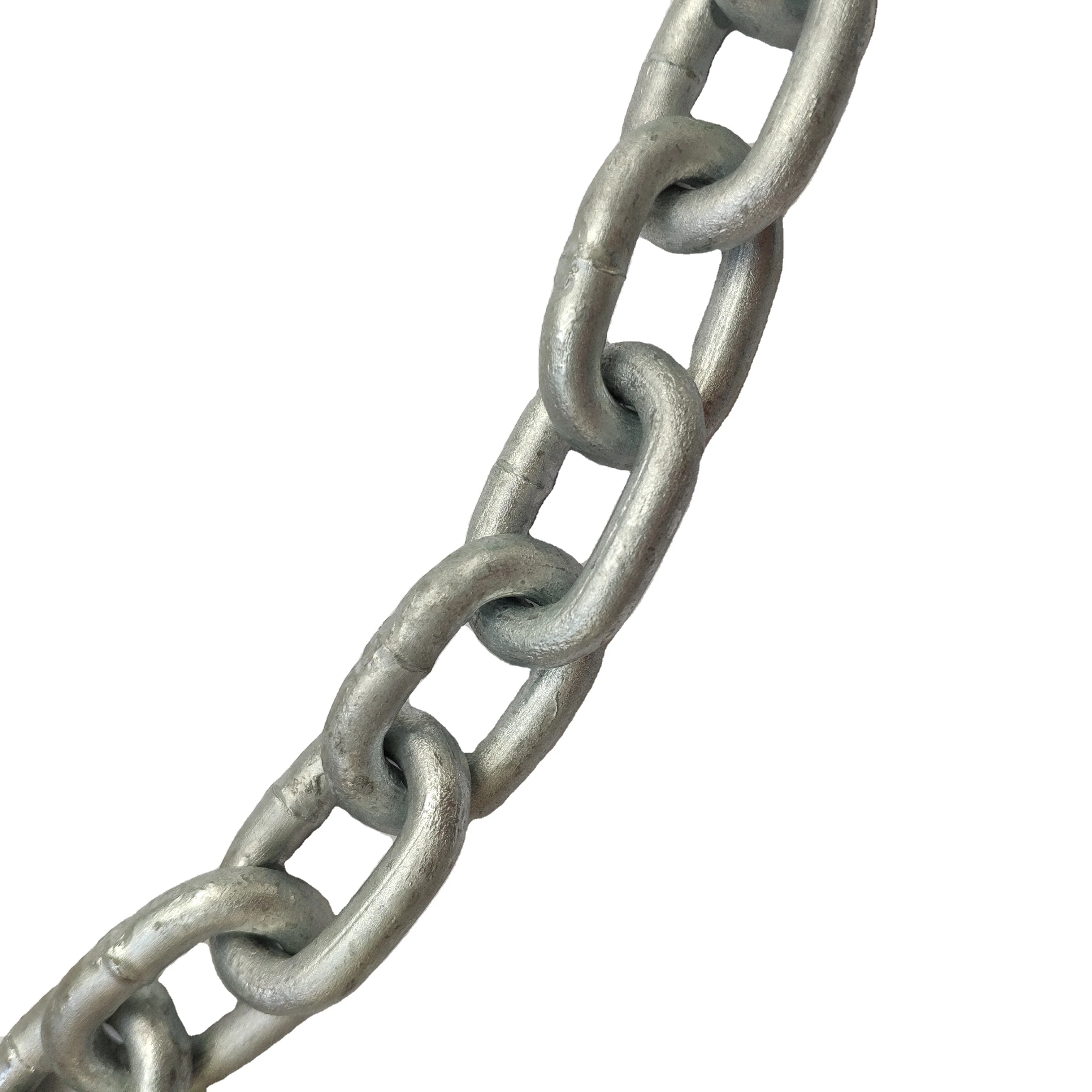 Mild Steel Welded Q235 Q195 3MM 4MM 5MM 6MM 7MM 8MM 9MM Korean Standard Hot Dip Galvanized Short Link Chain