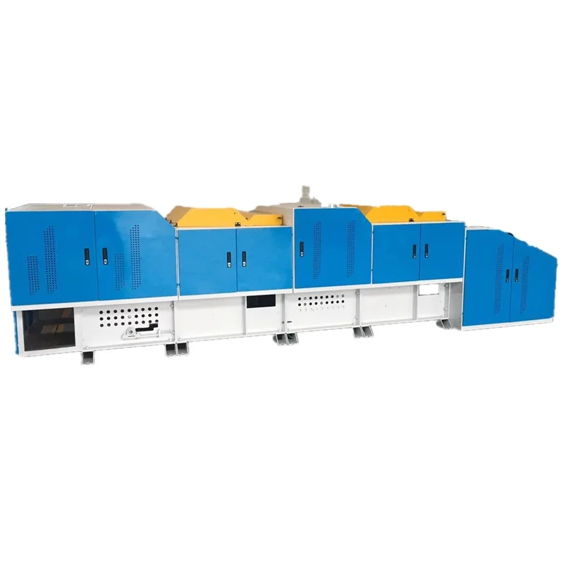 Textile Recycling Line Cotton Waste Cleaning Machine With High Capacity