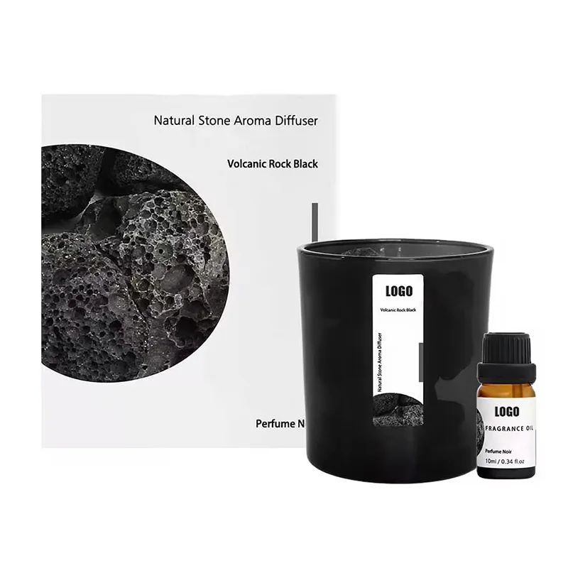 Birthday Gifts Scented Stone Aromatherapy Essential Oil Diffuser Aroma Reed Diffuser Stone Home Decoration Air Fresh