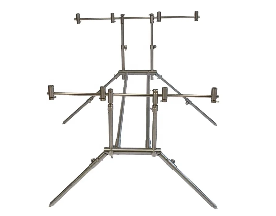 Chinese factory YUROPD-001 Adjustable Carp Fishing Tackle Equipment Bite alarm aluminium carp fishing rod pod